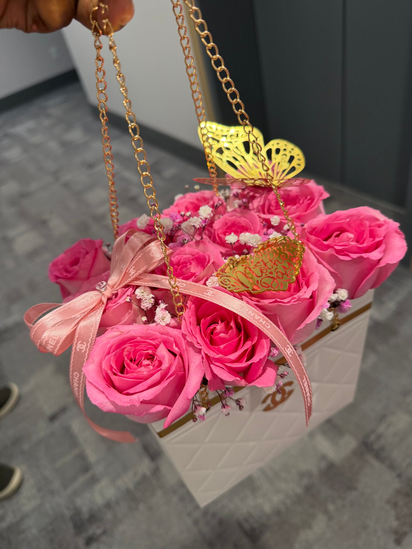 Dior/Chanel Rose Purse
