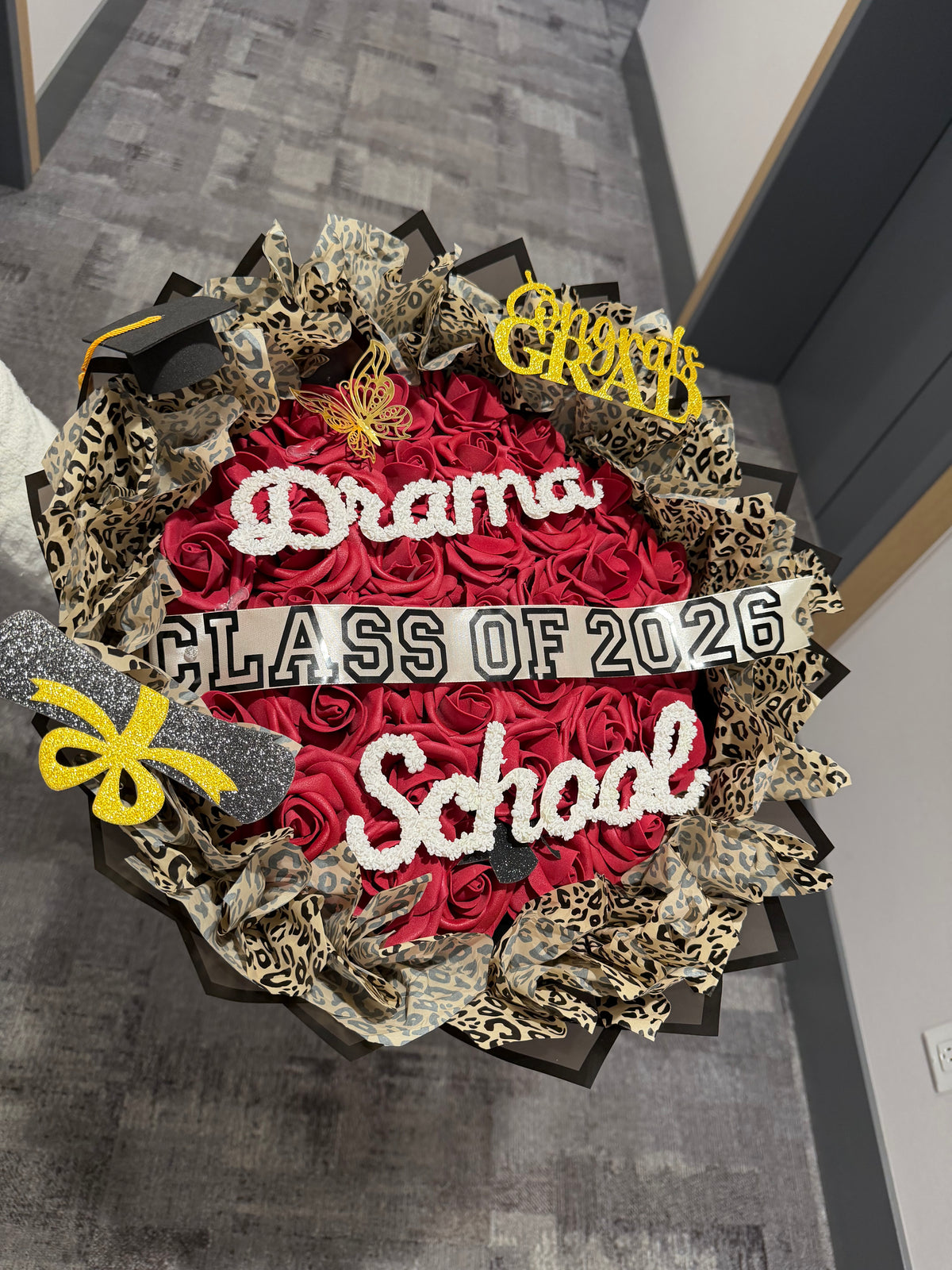 Graduation Rose Bouquet 🎓